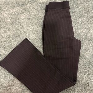 Zara Black Pinstripe Leggings